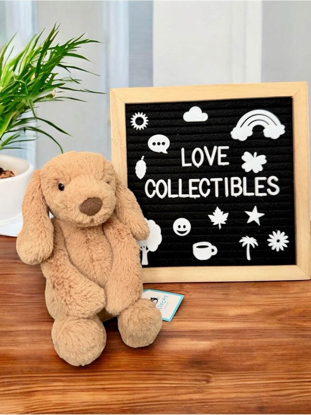 Authentic Jellycat Bashful Toffee Puppy - Little